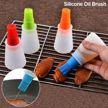 Load image into Gallery viewer, Silicone BBQ Oil Brush High Temperature Resistant Bottle Barbecue Brush Household Bakery Accessories Pancake Brush Oil Tool
