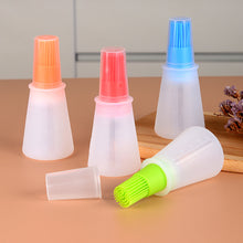 Load image into Gallery viewer, Silicone BBQ Oil Brush High Temperature Resistant Bottle Barbecue Brush Household Bakery Accessories Pancake Brush Oil Tool
