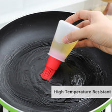 Load image into Gallery viewer, Silicone BBQ Oil Brush High Temperature Resistant Bottle Barbecue Brush Household Bakery Accessories Pancake Brush Oil Tool
