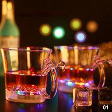 Load image into Gallery viewer, Flashing Cup Wine Beer Whisky Mug Water Beverage Drinking Glass LED Automatic Glowing Cup Party Decorative Supplies New
