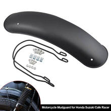 Load image into Gallery viewer, Universal Motorcycle Retro Front MudguardMotorcycle Fender Mudguard Cover Protective Protector for Honda Suzuki Cafe Racer
