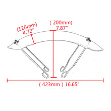 Load image into Gallery viewer, Universal Motorcycle Retro Front MudguardMotorcycle Fender Mudguard Cover Protective Protector for Honda Suzuki Cafe Racer
