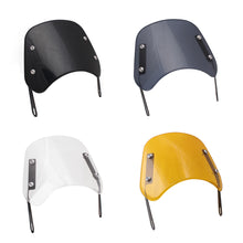 Load image into Gallery viewer, Universal Motorcycle Windshield Windscreen Wind Deflector Motorbike Wind Deflector Front Windshield Deflector for Honda Suzuki
