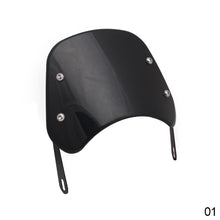 Load image into Gallery viewer, Universal Motorcycle Windshield Windscreen Wind Deflector Motorbike Wind Deflector Front Windshield Deflector for Honda Suzuki
