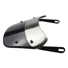 Load image into Gallery viewer, Universal Front Motorcycle Windshield Deflector Windscreen with Metal Mounting Bracket for Honda Suzuki
