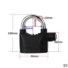Load image into Gallery viewer, Motorcycle Anti Theft Security Alarm Lock with Keys Alarm/Siren for Security
