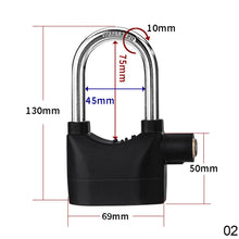Load image into Gallery viewer, Motorcycle Anti Theft Security Alarm Lock with Keys Alarm/Siren for Security
