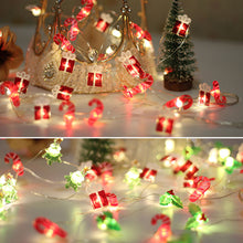 Load image into Gallery viewer, Christmas Decoration String Light Santa Claus Christmas Trees Merry Christmas Decorations for Home Decor
