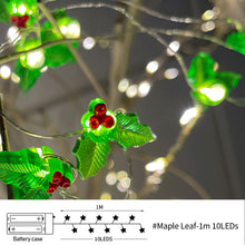 Load image into Gallery viewer, Christmas Decoration String Light Santa Claus Christmas Trees Merry Christmas Decorations for Home Decor

