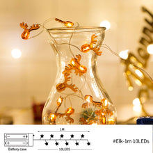 Load image into Gallery viewer, Christmas Decoration String Light Santa Claus Christmas Trees Merry Christmas Decorations for Home Decor
