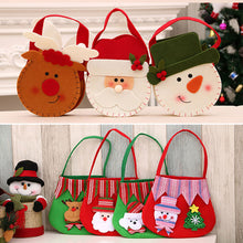 Load image into Gallery viewer, Christmas Candy Bags Santa Claus Snowman Elk Gift Packing Bags Storage Bag Party Decoration Xmas Home Decoration
