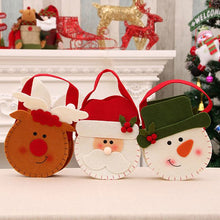 Load image into Gallery viewer, Christmas Candy Bags Santa Claus Snowman Elk Gift Packing Bags Storage Bag Party Decoration Xmas Home Decoration
