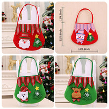 Load image into Gallery viewer, Christmas Candy Bags Santa Claus Snowman Elk Gift Packing Bags Storage Bag Party Decoration Xmas Home Decoration
