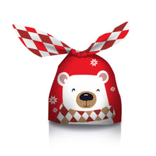 Load image into Gallery viewer, 50Pcs Christmas Gift Bag Santa Claus Print Plastic Bags Baking Candy Packaging Bags Xmas Party New Year
