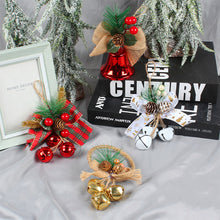 Load image into Gallery viewer, Christmas Jingle Bell With Bowknot Pendant For Christmas Tree Ornament Decoration Merry Christmas Pendants Fashion Accessories
