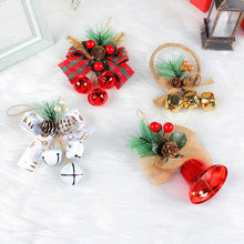 Load image into Gallery viewer, Christmas Jingle Bell With Bowknot Pendant For Christmas Tree Ornament Decoration Merry Christmas Pendants Fashion Accessories
