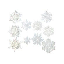 Load image into Gallery viewer, Christmas Snowflake Pendant Christmas Supplies Three-dimensional Decoration Snowflakes for Christmas Party Wedding Decoration
