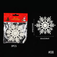 Load image into Gallery viewer, Christmas Snowflake Pendant Christmas Supplies Three-dimensional Decoration Snowflakes for Christmas Party Wedding Decoration
