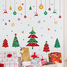 Load image into Gallery viewer, Christmas Wall Stickers Christmas Tree Jingle Bells Stickers Merry Christmas Decoration for Home Xmas Party Navidad Gift Noel Decor
