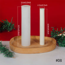 Load image into Gallery viewer, DIY Christmas Candle Silicone Molds Glue Resin Soap Chocolate Mousse Making Molds Candle Mould for Aromatherapy Home Decor
