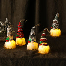 Load image into Gallery viewer, Glowing Gnome Faceless Dolls Merry Christmas Decoration for Home Noel Xmas Gifts New Year 2023 Christmas Tree Ornaments
