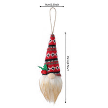 Load image into Gallery viewer, Glowing Gnome Faceless Dolls Merry Christmas Decoration for Home Noel Xmas Gifts New Year 2023 Christmas Tree Ornaments
