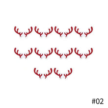 Load image into Gallery viewer, 10pcs Santa Claus Snowman Tree Wine Glass Merry Christmas Decorations For Home Table Place Cards Xmas Gift New Year Party
