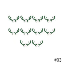 Load image into Gallery viewer, 10pcs Santa Claus Snowman Tree Wine Glass Merry Christmas Decorations For Home Table Place Cards Xmas Gift New Year Party
