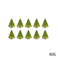 Load image into Gallery viewer, 10pcs Santa Claus Snowman Tree Wine Glass Merry Christmas Decorations For Home Table Place Cards Xmas Gift New Year Party
