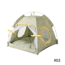 Load image into Gallery viewer, Pet Tent Bed Puppy Dogs Tent House Four Seasons General Pet House Puppy Dogs Cats Bed Pet Supplies Summer Dog House Pet Products
