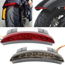 Load image into Gallery viewer, Motorcycle Motorbike LED Brake Tail Light Stop Lamp Rear Fender Edge Lights For Touring Sportster XL 883 1200 Cafe Racer
