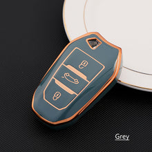 Load image into Gallery viewer, TPU Car Remote Key Case Cover Shell For Peugeot 308 408 2008 3008 4008 5008 508 Citroen C1 C2 C4 C6 C3-XR Picasso Grand DS3 DS5
