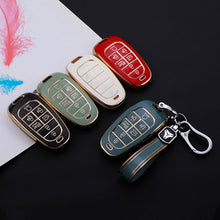 Load image into Gallery viewer, TPU Car Remote Key Case Cover Shell For Hyundai Tucson Santa Fe 2022 NEXO NX4 Atos Prime Solaris 2021 5 Button 7 Button
