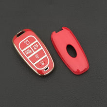 Load image into Gallery viewer, TPU Car Remote Key Case Cover Shell For Hyundai Tucson Santa Fe 2022 NEXO NX4 Atos Prime Solaris 2021 5 Button 7 Button
