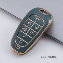 Load image into Gallery viewer, TPU Car Remote Key Case Cover Shell For Hyundai Tucson Santa Fe 2022 NEXO NX4 Atos Prime Solaris 2021 5 Button 7 Button
