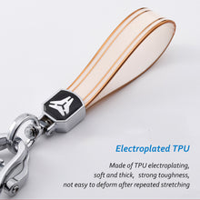 Load image into Gallery viewer, TPU Keychain Rhinestone Key Ring Tag Business Gift Key Chain Cute Bag Charm Holder Car Key Strap Keyrings Pendant Party Gift
