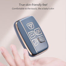 Load image into Gallery viewer, Car Key Case Cover TPU Shell Fob For Land Rover Range Rover Sport Evoque Freelander2 For Jaguar XF XJ XJL XE C-X16 XKR XK Protector Keyless Accessories
