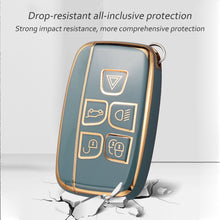 Load image into Gallery viewer, Car Key Case Cover TPU Shell Fob For Land Rover Range Rover Sport Evoque Freelander2 For Jaguar XF XJ XJL XE C-X16 XKR XK Protector Keyless Accessories
