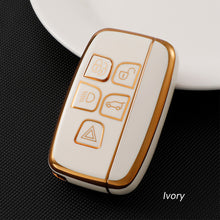 Load image into Gallery viewer, Car Key Case Cover TPU Shell Fob For Land Rover Range Rover Sport Evoque Freelander2 For Jaguar XF XJ XJL XE C-X16 XKR XK Protector Keyless Accessories
