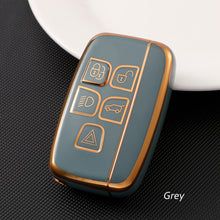Load image into Gallery viewer, Car Key Case Cover TPU Shell Fob For Land Rover Range Rover Sport Evoque Freelander2 For Jaguar XF XJ XJL XE C-X16 XKR XK Protector Keyless Accessories

