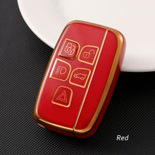 Load image into Gallery viewer, Car Key Case Cover TPU Shell Fob For Land Rover Range Rover Sport Evoque Freelander2 For Jaguar XF XJ XJL XE C-X16 XKR XK Protector Keyless Accessories

