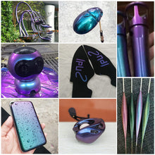 Load image into Gallery viewer, 10g Car Chameleon Pigment Powder Color Changing Pigment Car Decoration Pearlescent Pigment Powder Cosmetic Eye Shadow Nail
