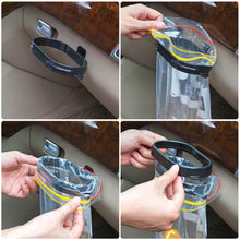 Load image into Gallery viewer, Car Trash Can Hanging Frame Storage Bin Storage Box Foldable Car Organizer Frame Car Trash Box Car Interior Supplies Trash Bag
