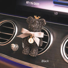 Load image into Gallery viewer, Personality Charm Cute Bear Car Perfume Fragrance Diffuser Air Vent Outlet Aromatherapy Clip Auto Vents Scent Parfume Car Decor
