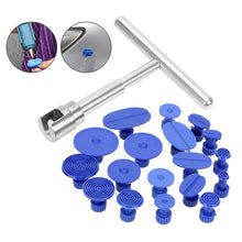 Load image into Gallery viewer, 19pcs/set Universal Car Dent Puller Plastic Suction Cup For Pulling Vehicle Remove Dents Tabs Sheet Metal Repair Tool Kit Hammer
