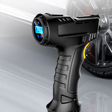 Load image into Gallery viewer, 120W Car Air Compressor Wireless Inflatable Pump Rechargeable Portable Air Pump Car Tire Inflator Digital for Car Bicycle Balls

