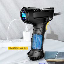 Load image into Gallery viewer, 120W Car Air Compressor Wireless Inflatable Pump Rechargeable Portable Air Pump Car Tire Inflator Digital for Car Bicycle Balls
