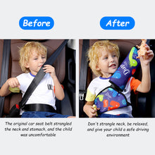 Load image into Gallery viewer, Car Seat Belt Retainer Adjustment Fixation Anti-Neck Belt Children Shoulder Shoulder Positioner Shoulder Pad Seatbelt For Kids
