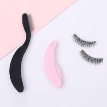 Load image into Gallery viewer, Foldable Ultra-fine Steel Needle Eyebrow Eyelashes Comb Portable Eye Brow Extension Brush Metal Comb Cosmetic Makeup Tools
