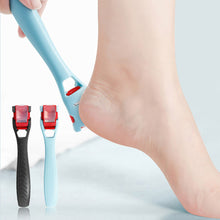 Load image into Gallery viewer, Pedicure Peeling Foot File Dead Skin Peeling Calluses Shaving Knife Foot Skin Tool Portable Travel Household Foot Scraper
